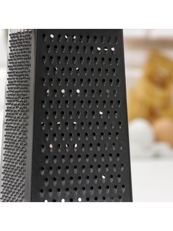 Тёрка четырёхгранная Доляна «Тёмная ночь», 21 см, цвет ручки МИКС