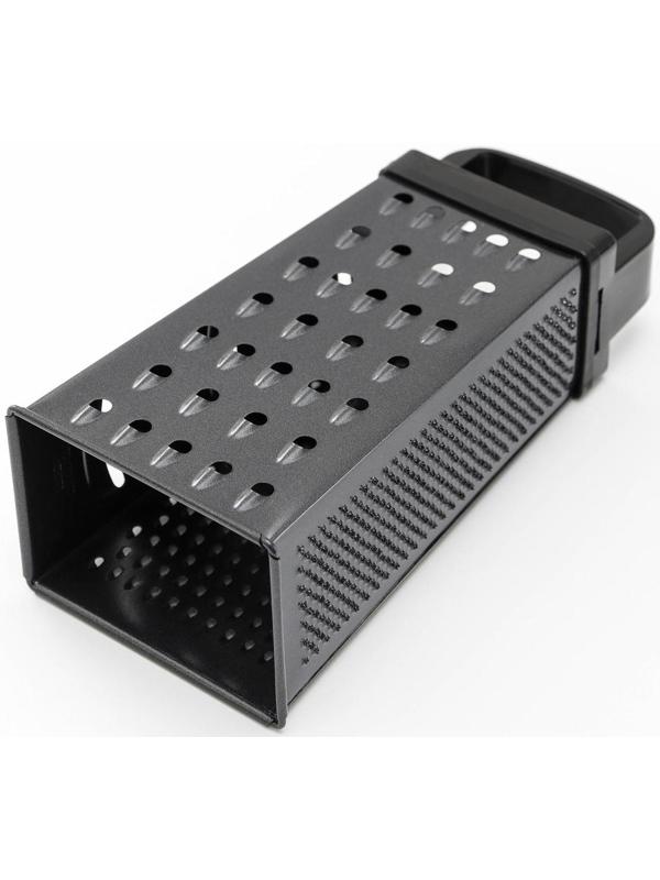 Тёрка четырёхгранная Доляна «Тёмная ночь», 21 см, цвет ручки МИКС