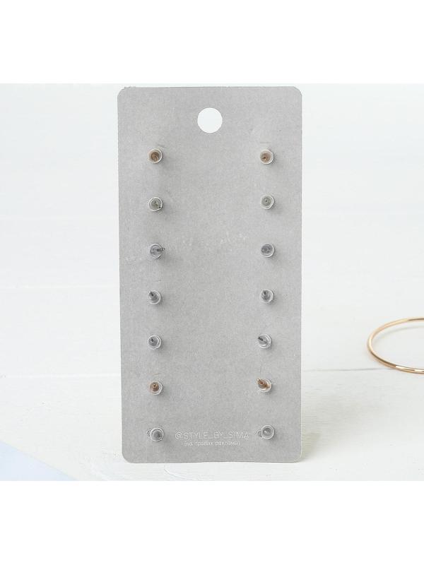 Пусеты 7 пар 