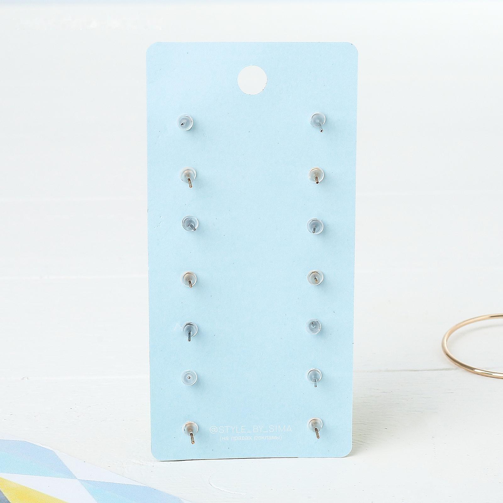 Пусеты 7 пар 