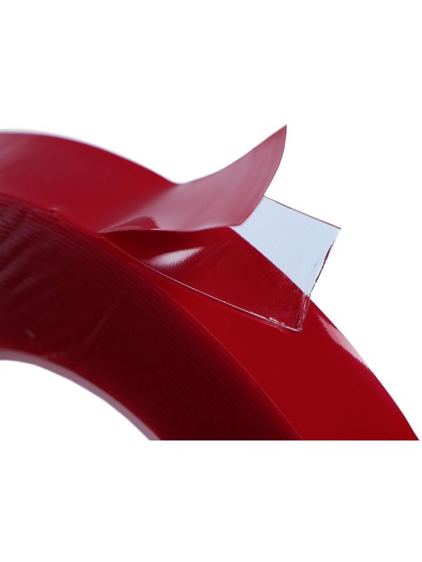 Клейкая лента TORSO, прозрачная, двусторонняя, акриловая, 10 мм x 10 м