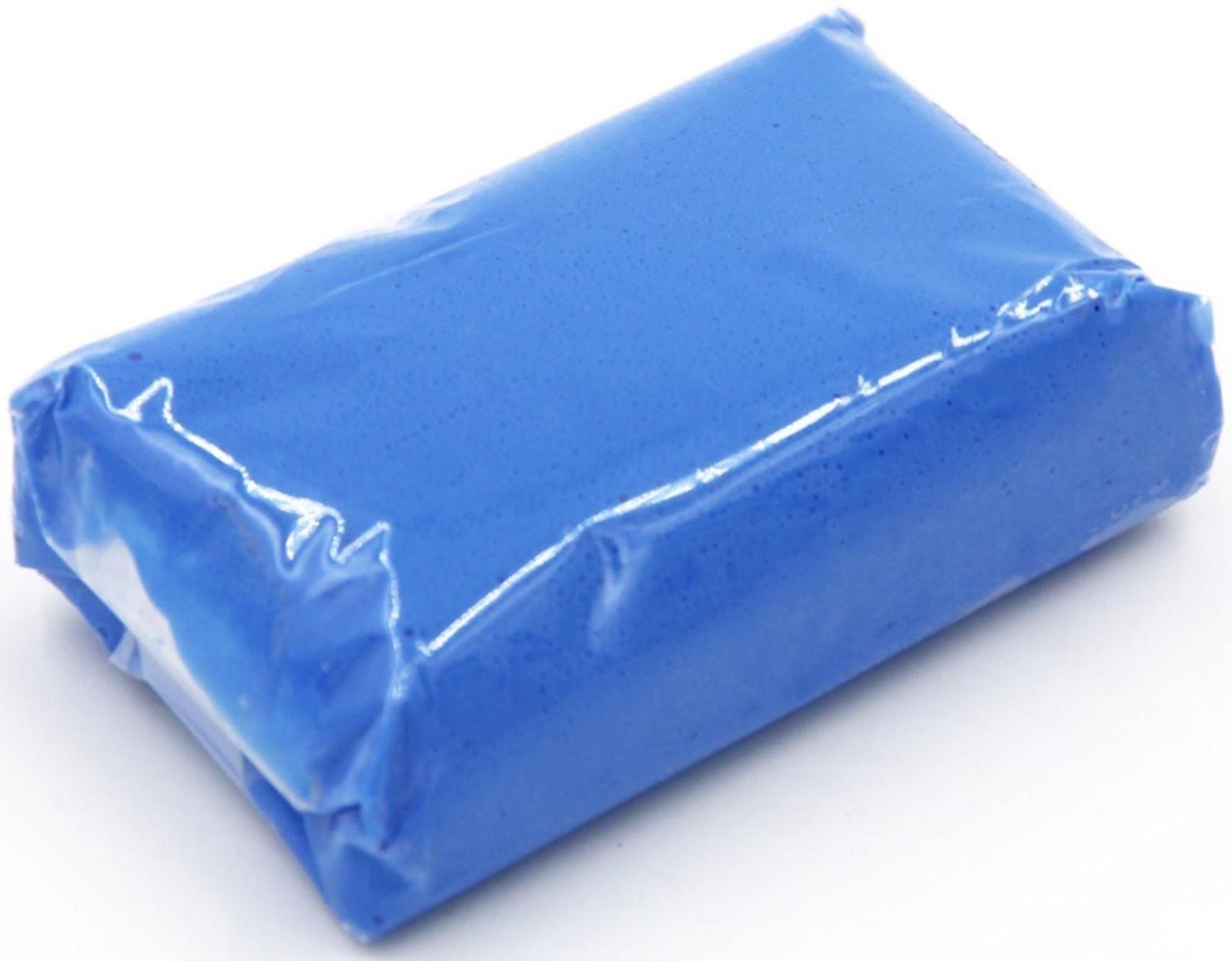 Глина для глубокой очистки кузова, голубая, 100 г