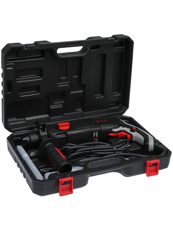 Перфоратор P.I.T. PBH24-C МАСТЕР, 850 Вт, 2.4 Дж, SDS+, 5000 уд/мин, 3 режима, кейс