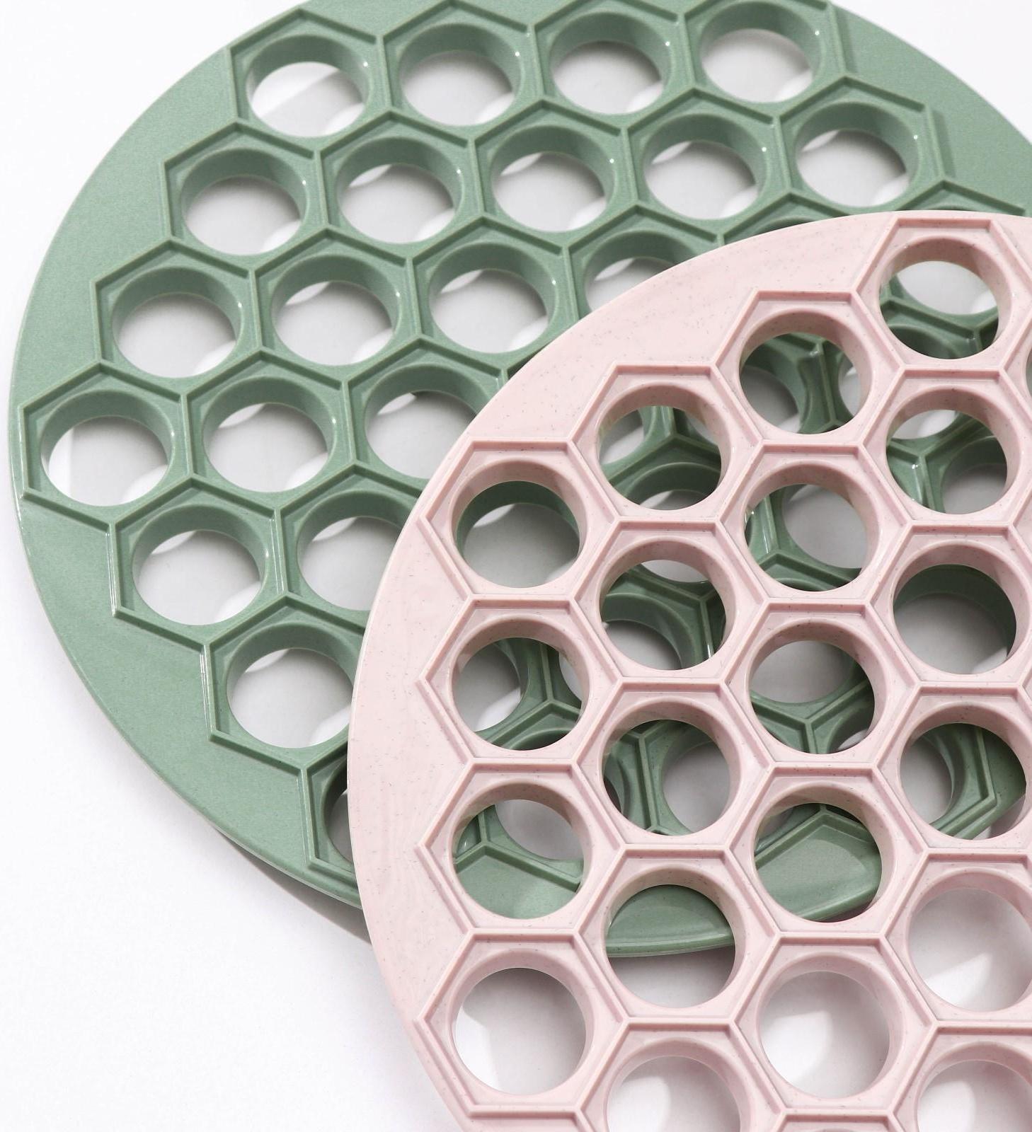 Пельменница, 37 ячеек, d=24,5 см, цвет МИКС