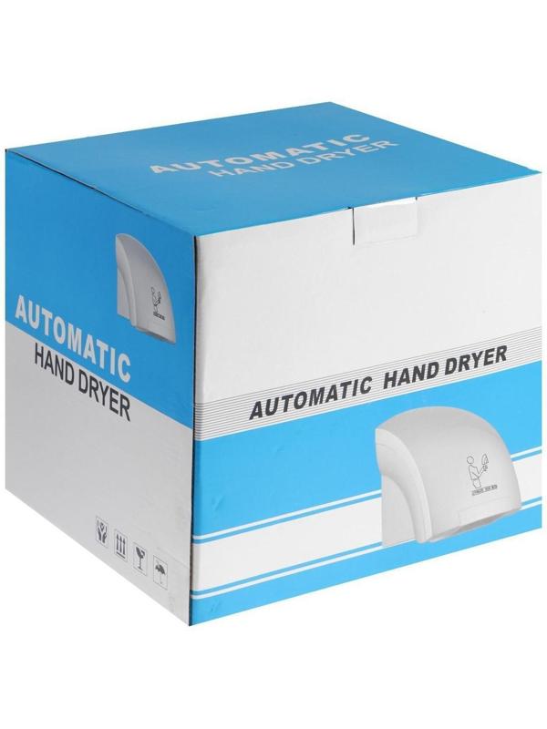 Сушилка для рук Puff-8820, 2 кВт, 240х230х240 мм, белый