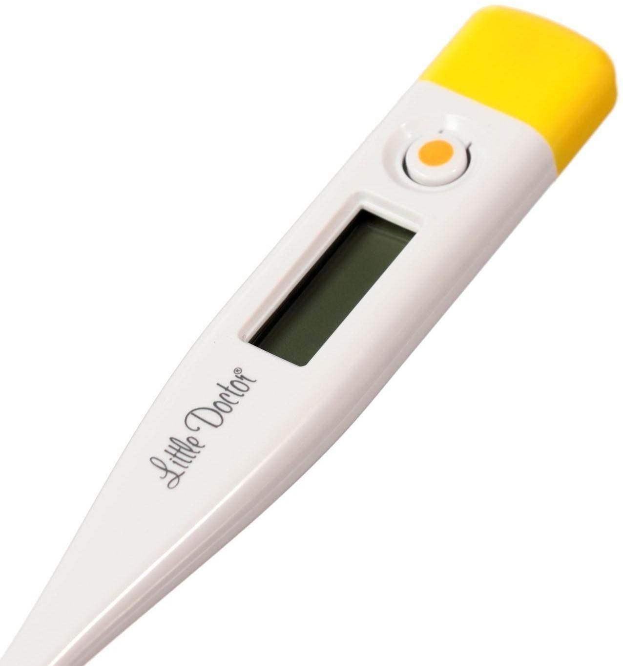 Термометр электронный Little Doctor LD-300, память, звуковой сигнал, футляр