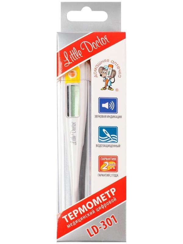 Термометр электронный Little Doctor LD-301, водонепроницаемый, память, звуковой сигнал