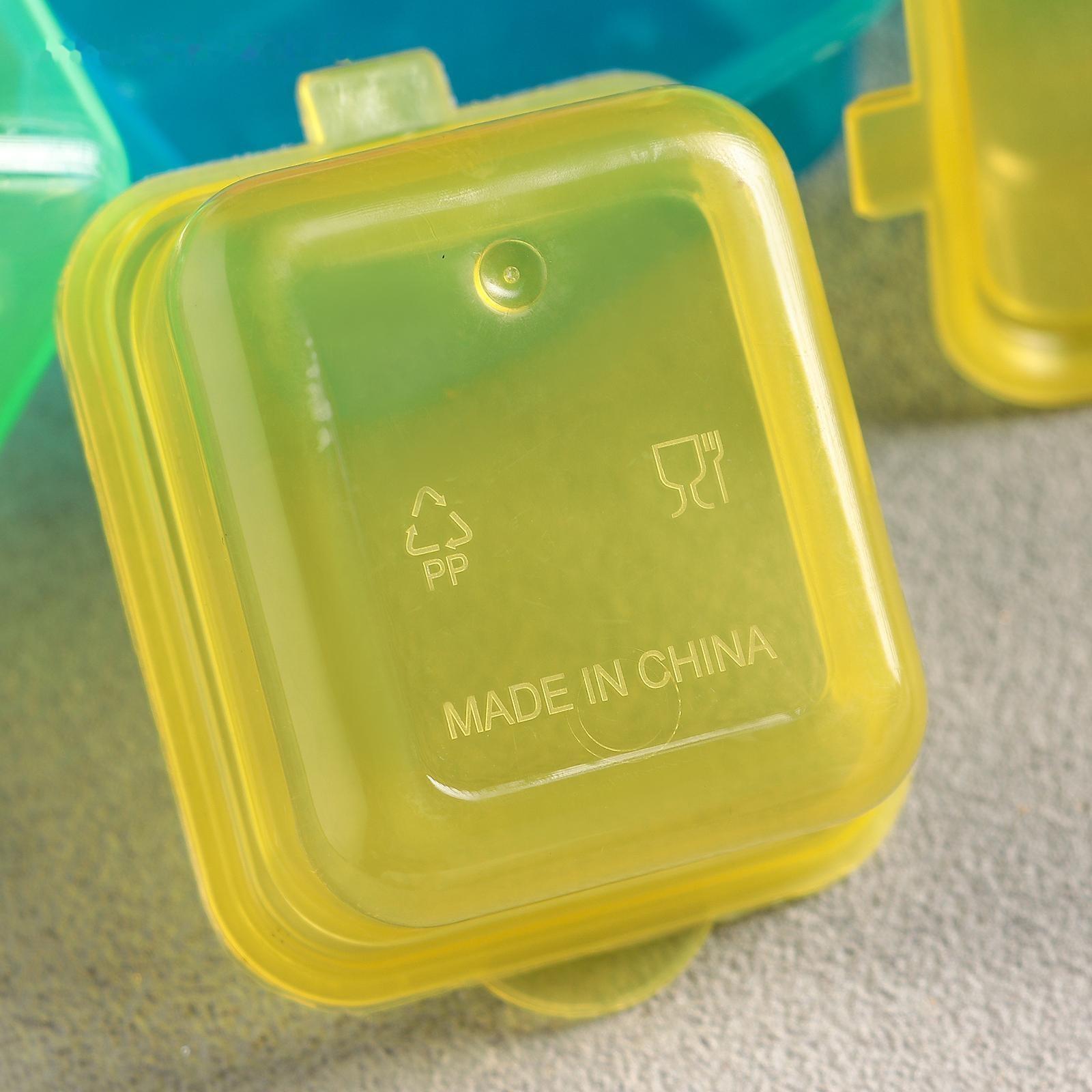 Набор ланч-боксов пластиковых «Лето», 8 шт, 45 мл, цвет МИКС