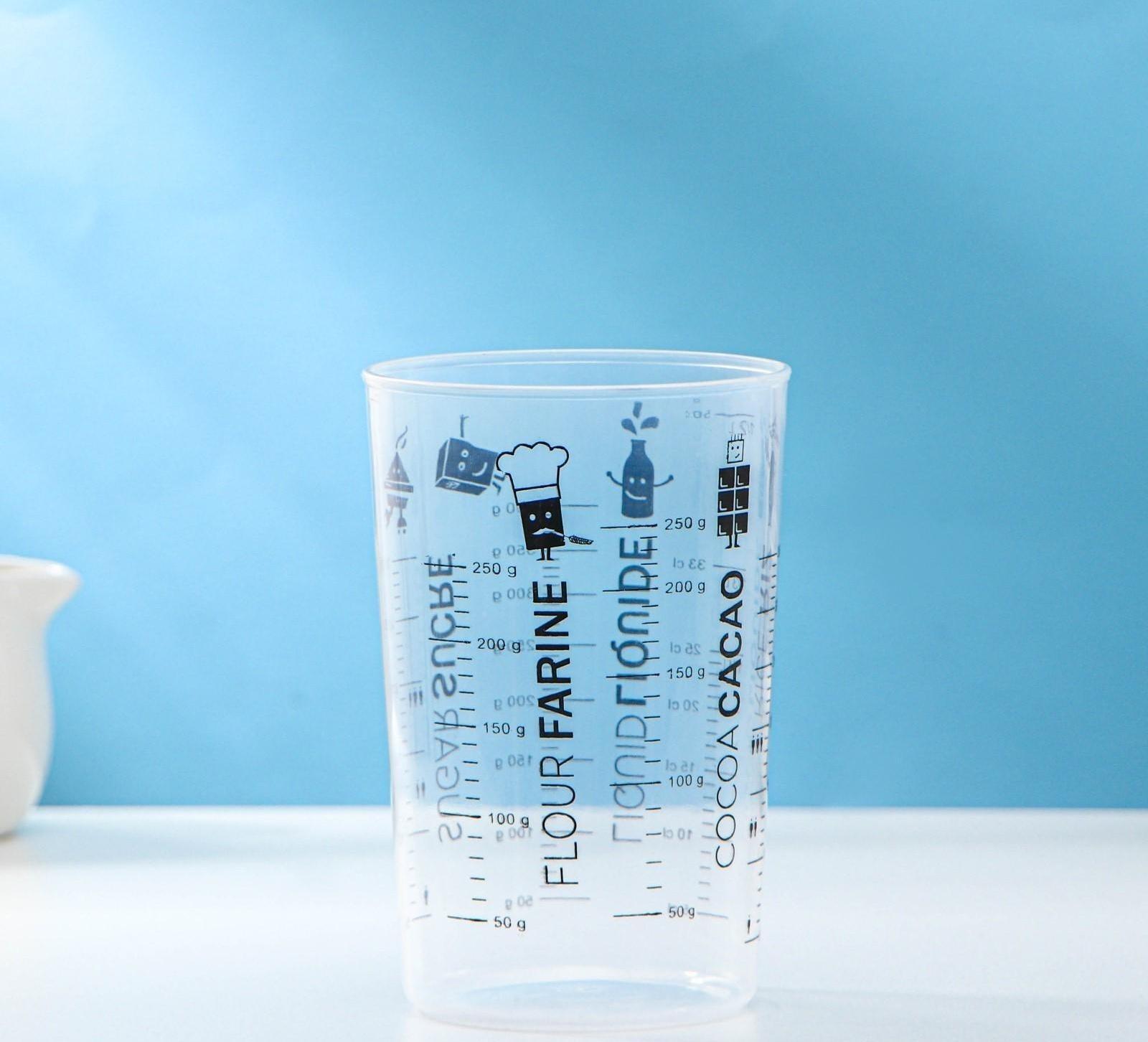 Стакан мерный «Весёлая кухня», 400 мл, цвет МИКС