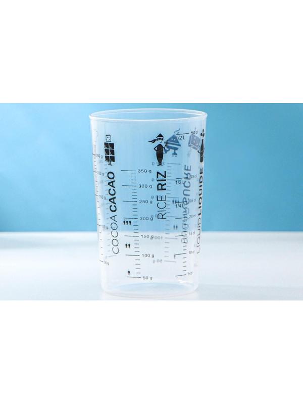 Стакан мерный «Весёлая кухня», 400 мл, цвет МИКС