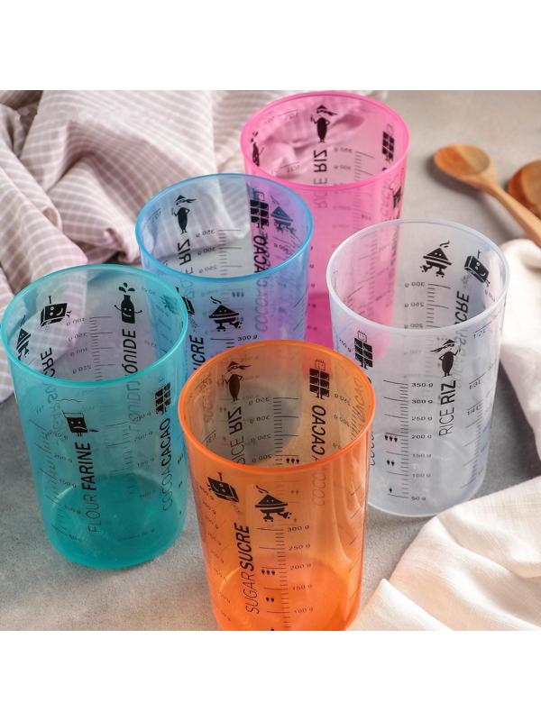 Стакан мерный «Весёлая кухня», 400 мл, цвет МИКС