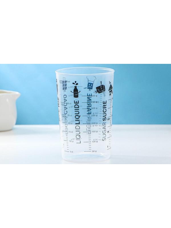 Стакан мерный «Весёлая кухня», 400 мл, цвет МИКС