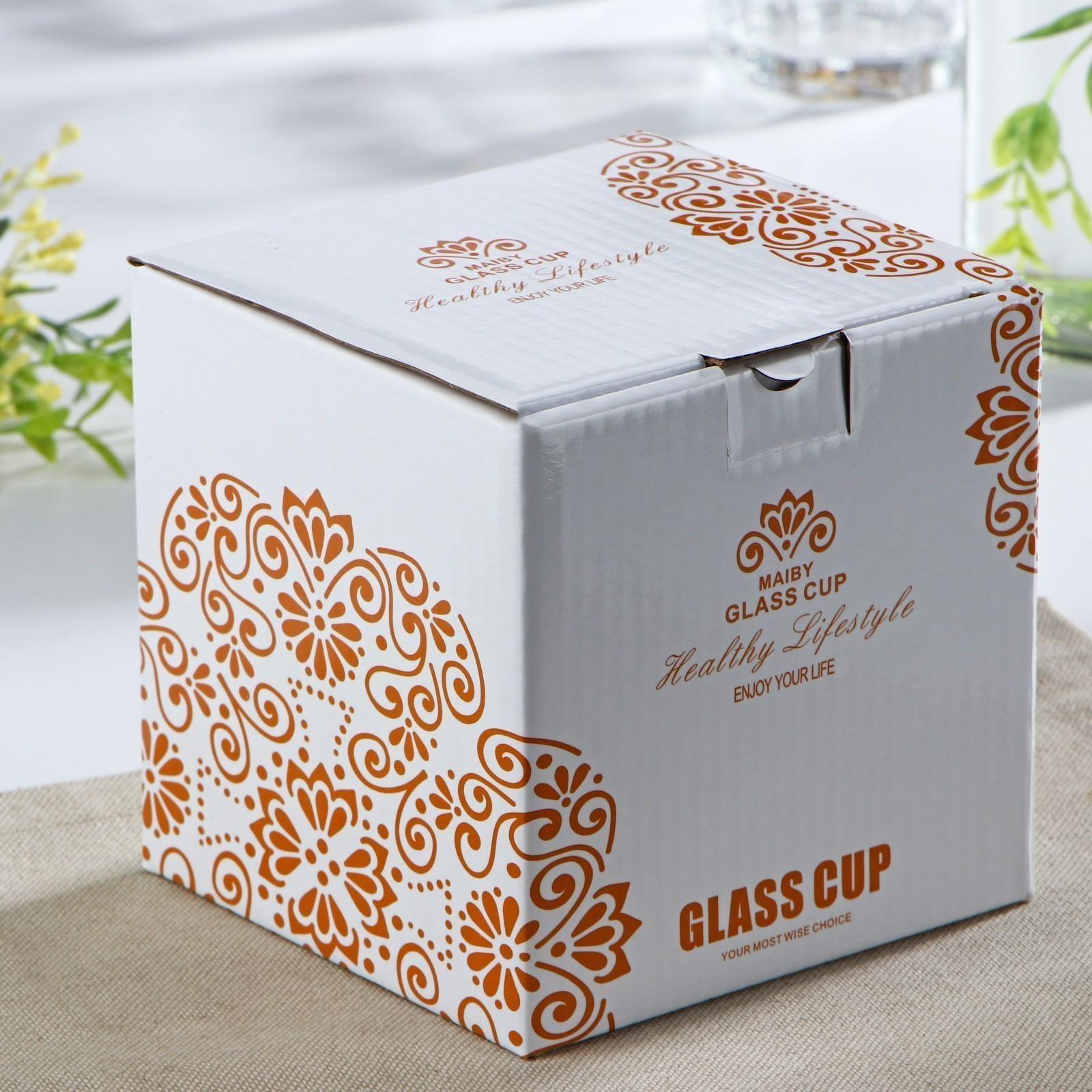 Кружка стеклянная с ситом «Нежность», 300 мл, 12×9,5×10 см, цвет МИКС