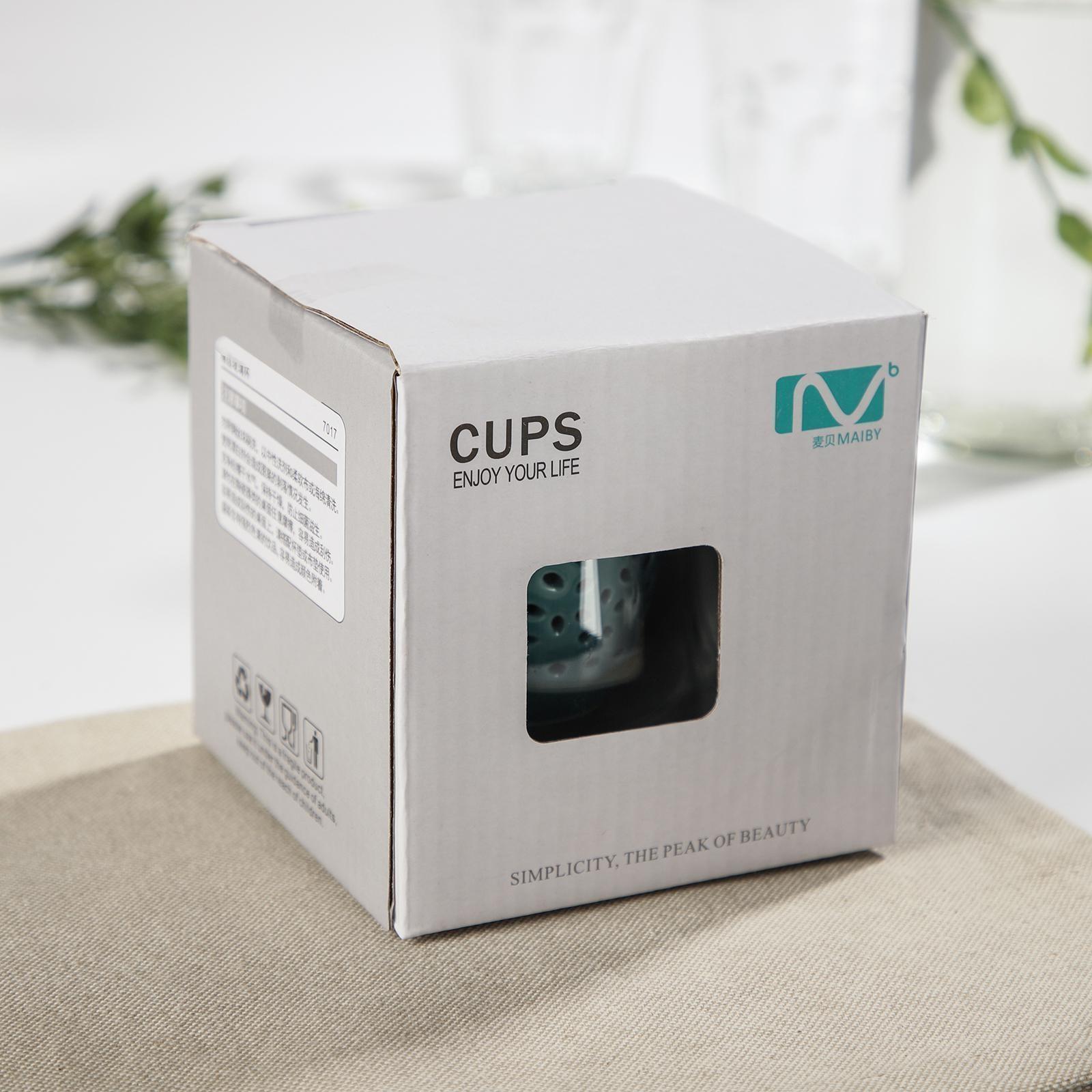 Кружка стеклянная с ситом «Нежность», 300 мл, 12×9,5×10 см, цвет МИКС