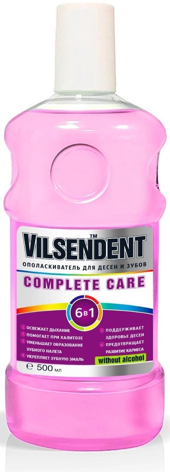 Ополаскиватель для полости рта Vilsendent Complete Care, цвет сиреневый, 500 мл