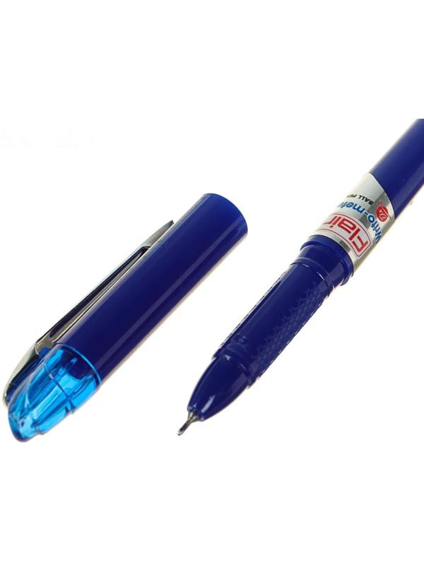 Ручка шариковая Flair Writo-Meter DX узел-игла 0.6, (пишет 10 км), шкала на стержне, синий
