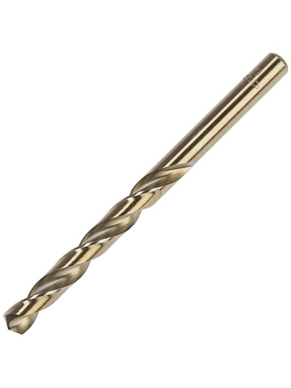 Сверло по металлу ТУНДРА, HSS-Co (5% кобальта), цилиндрический хвостовик, 9 мм