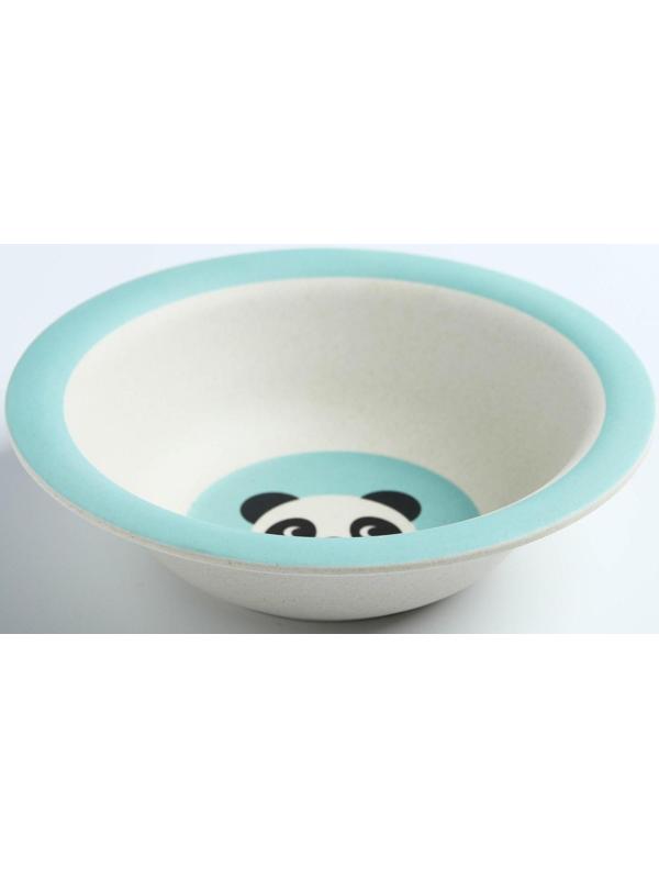 Миска детская из бамбука, цвет МИКС, 330 мл, 15,5х15,5х4,5, виды МИКС