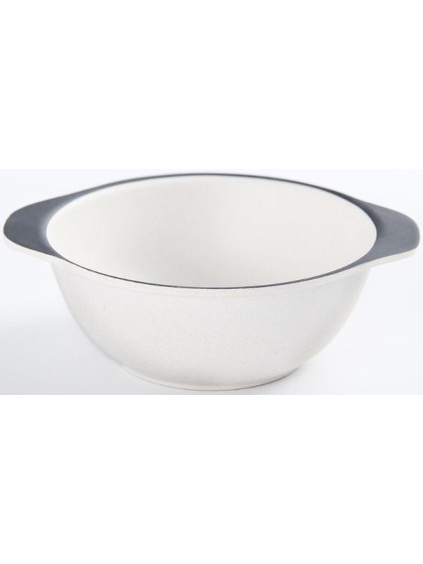 Миска детская из бамбука, цвет МИКС, 230 мл, 13,5х11,5х4,5