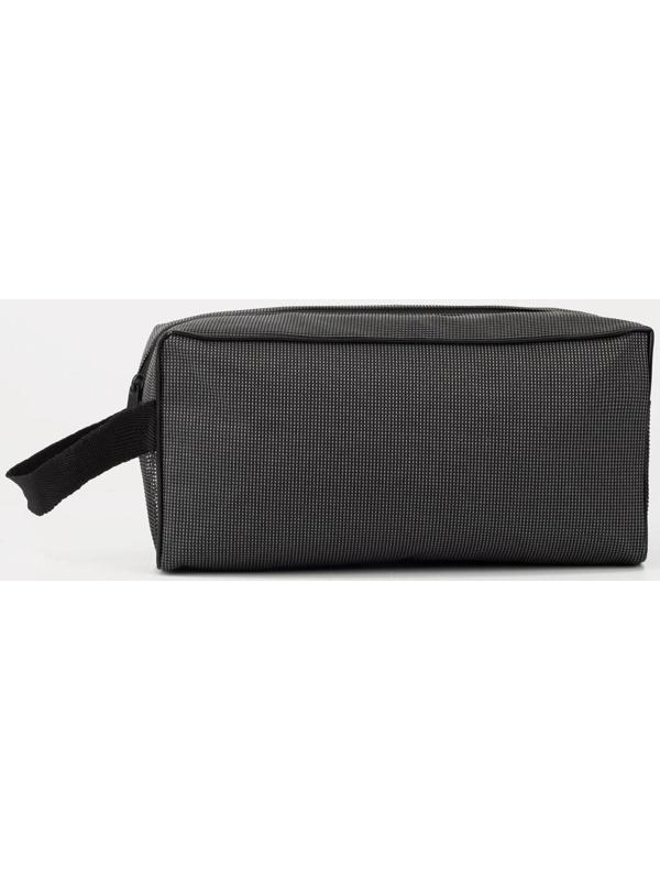 Косметичка на молнии, цвет серый