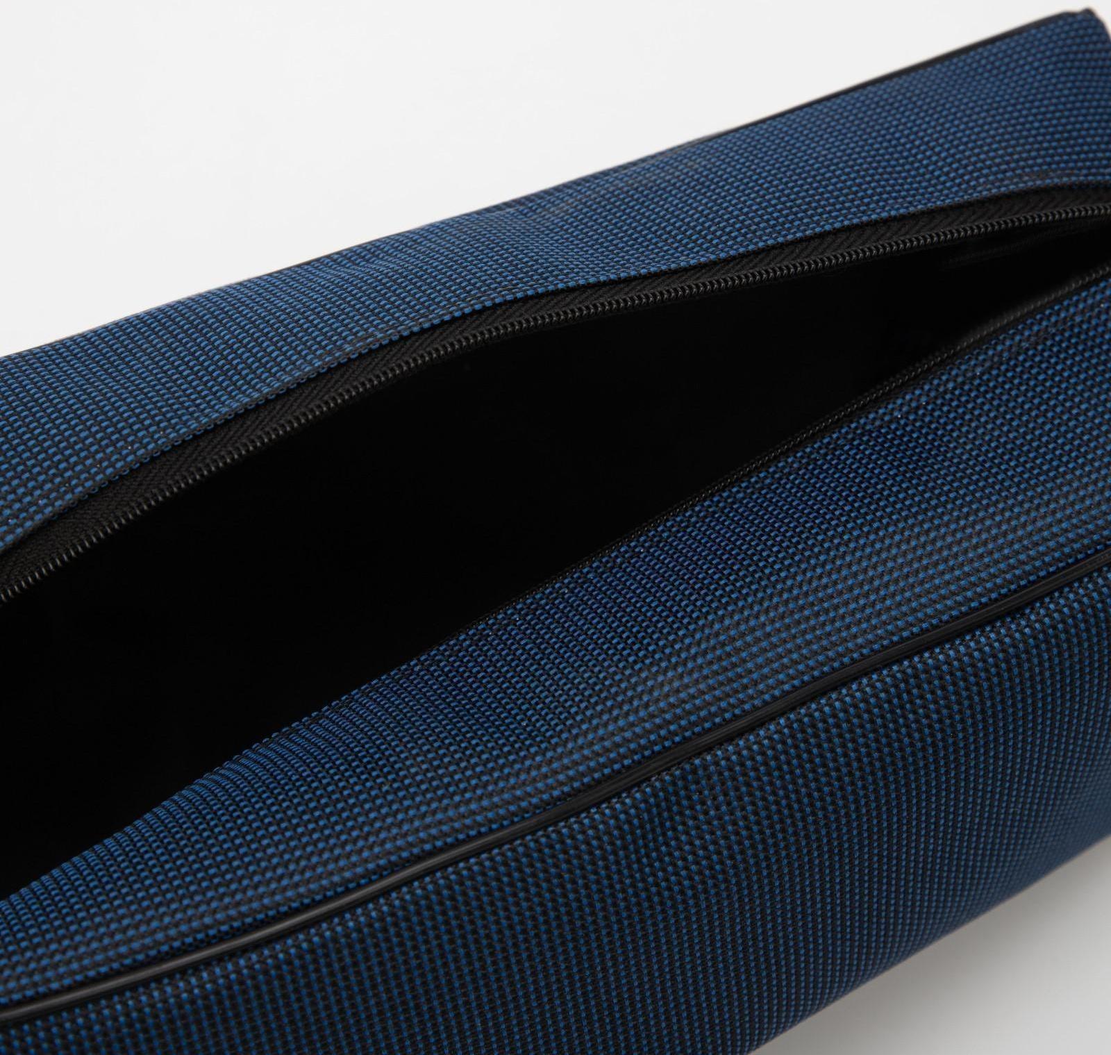 Косметичка на молнии, цвет синий