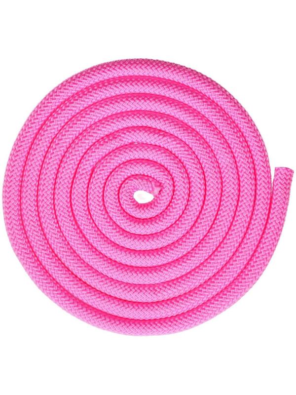 Скакалка гимнастическая утяжелённая, 2,5 м, 150 г, цвет неон розовый