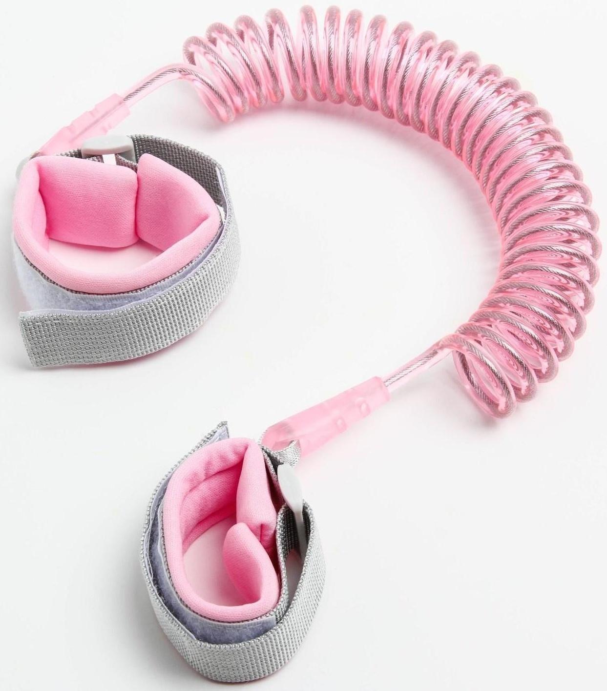 Вожжи для прогулки с ребенком, 2,5 м, цвет МИКС