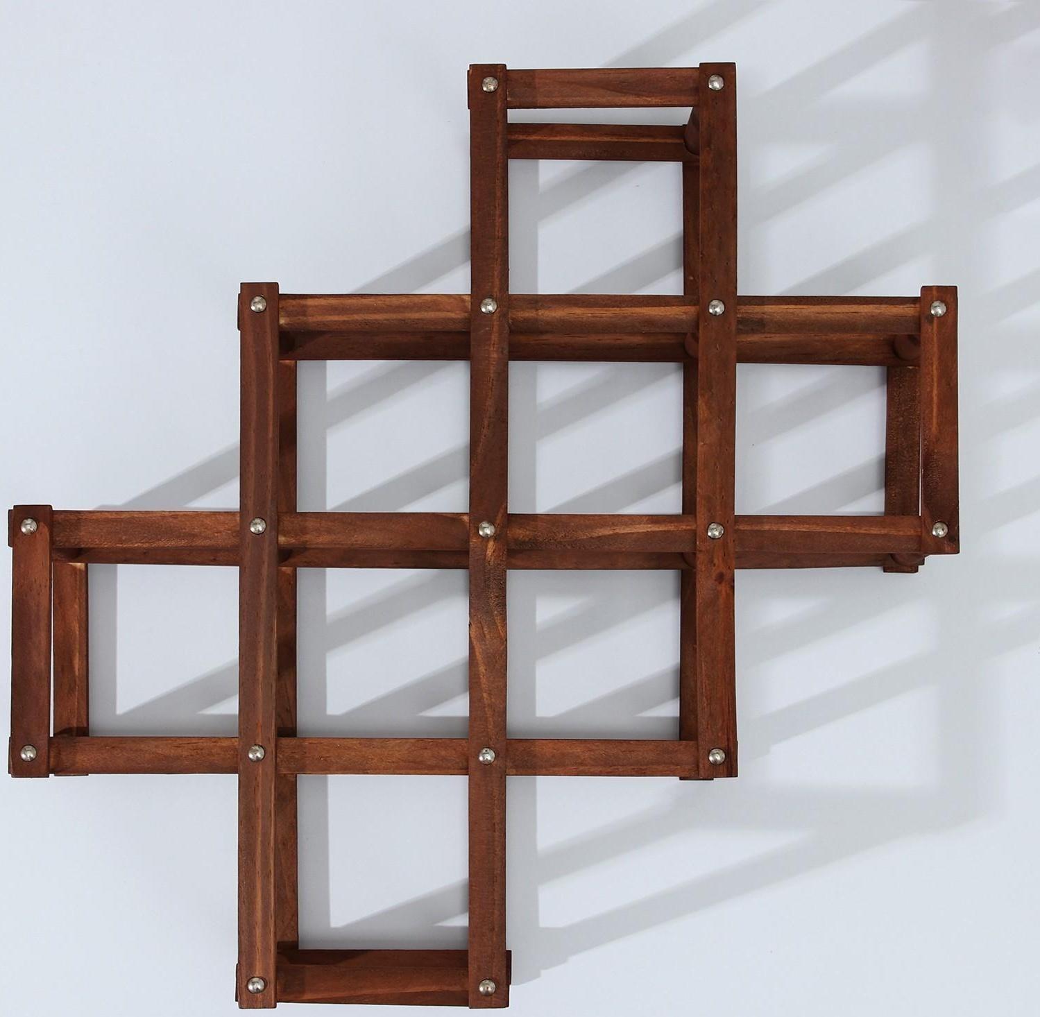 Подставка для бутылок «Бордо», бук