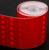 Светоотражающая лента TORSO, самоклеящаяся, красная, 5 см х 3 м
