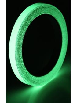 Фотолюминесцентная самоклеящаяся лента TORSO, 2х300 см, зеленое свечение