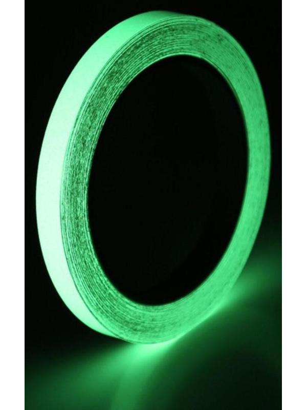 Фотолюминесцентная самоклеящаяся лента TORSO, 2х300 см, зеленое свечение