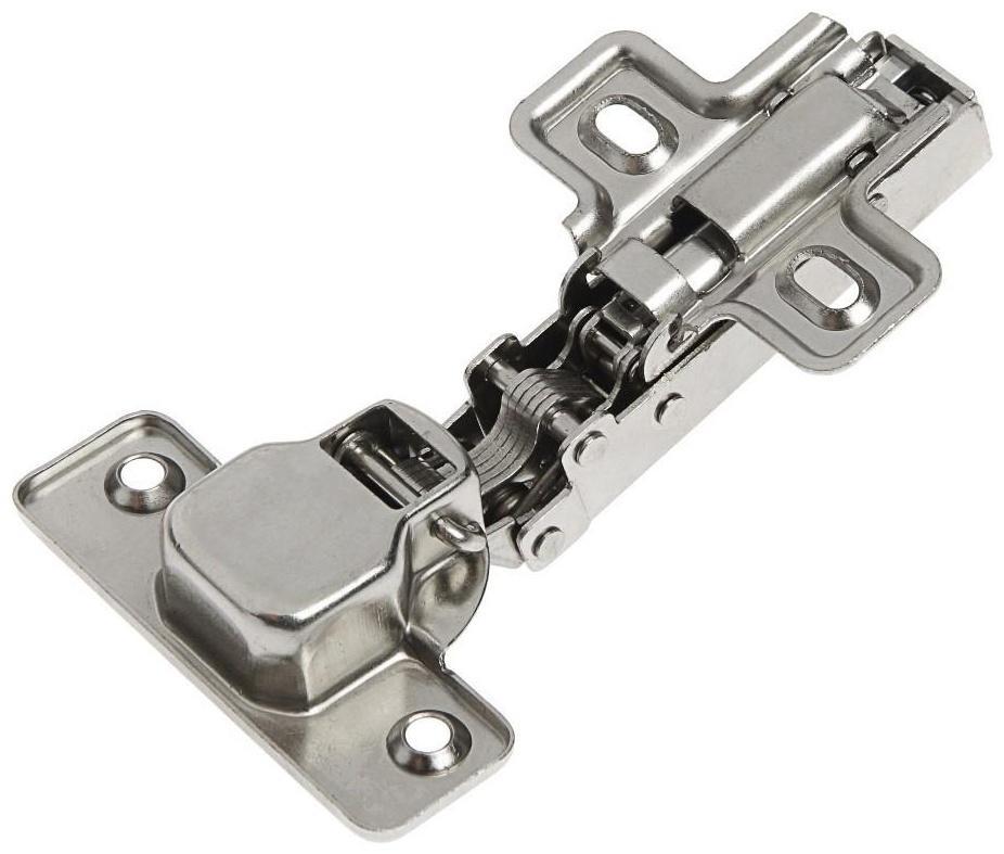 Петля мебельная 1109, накладная с доводчиком Clip-on