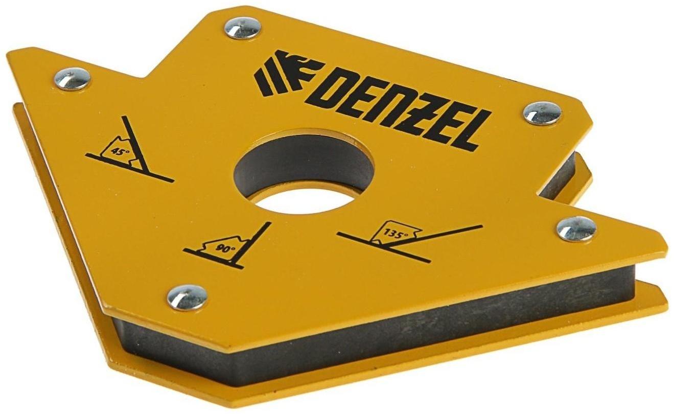 Магнитный угольник Denzel 97553, для сварочных работ, усилие 23 кг, 45, 90, 135°