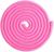 Скакалка гимнастическая утяжелённая, 3 м, 180 г, цвет неон розовый