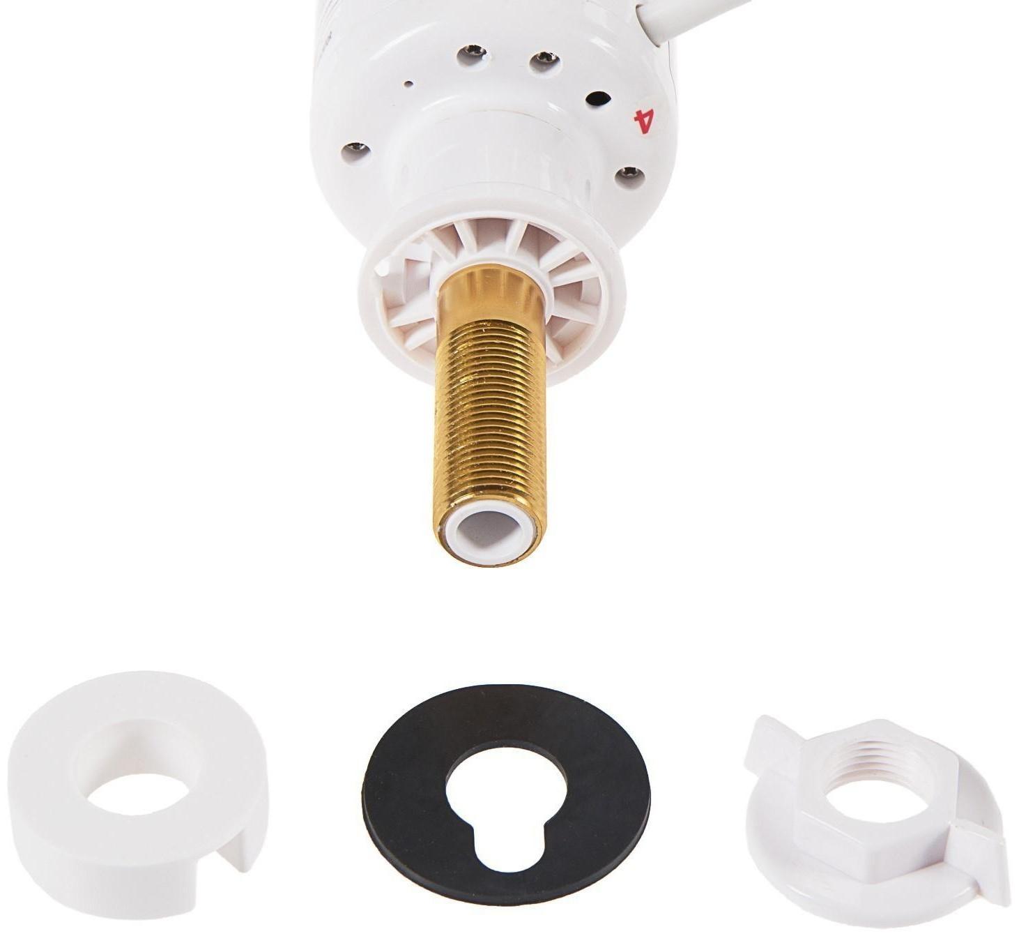 Кран-водонагреватель Luazon LHT-01, проточный, 3 кВт, 220 В, белый