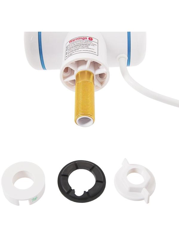 Кран-водонагреватель Luazon LHT-02, проточный, 3 кВт, 220 В, белый