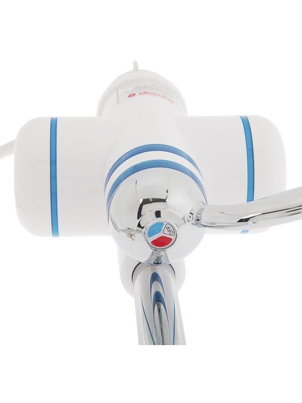 Кран-водонагреватель Luazon LHT-02, проточный, 3 кВт, 220 В, белый