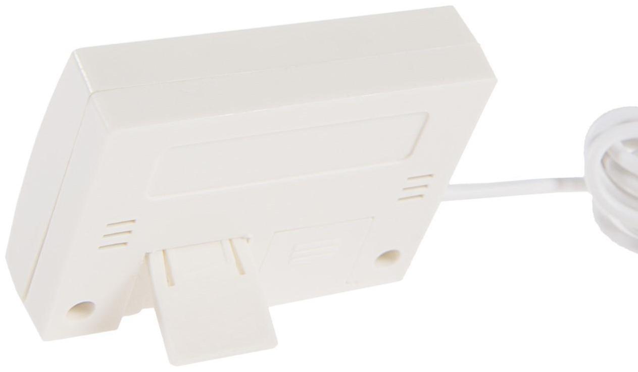 Термометр LTR-10, электронный, с уличным датчиком, белый