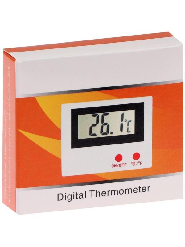 Термометр LTR-10, электронный, с уличным датчиком, белый