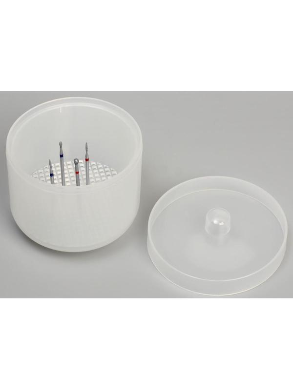 Контейнер для дезинфекции фрез, в картонной коробке, 9 × 7 × 7 см, цвет МИКС