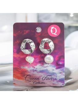 Серьги с жемчугом 