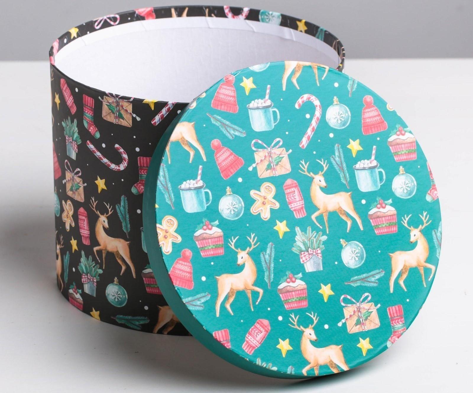 Набор подарочных коробок  5 в 1 «Европейский», 13 × 14‒19.5 × 22 см