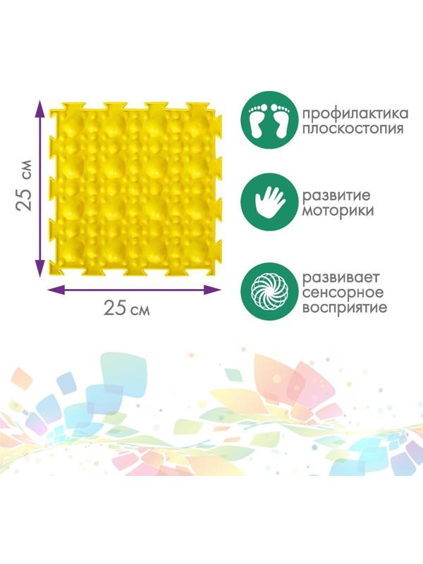 Модульный массажный коврик ОРТОДОН, набор №10 «Ассорти»