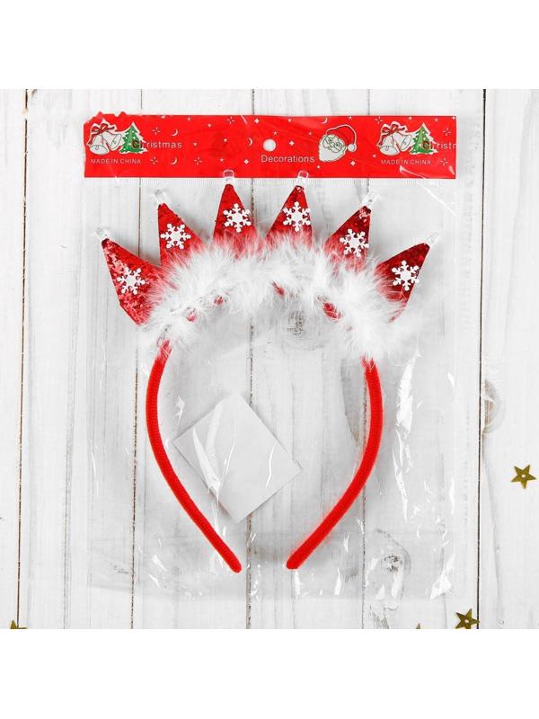 Карнавальный ободок «Корона», световой