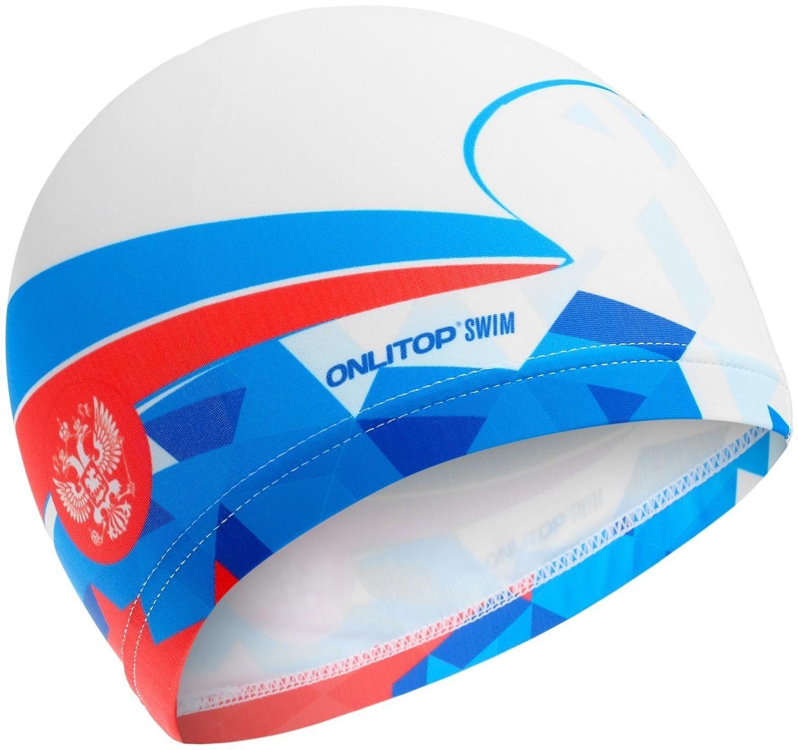 Купальник для девочек + шапочка, комплект, р. 28, рост 110 см, обхват 46-52 см