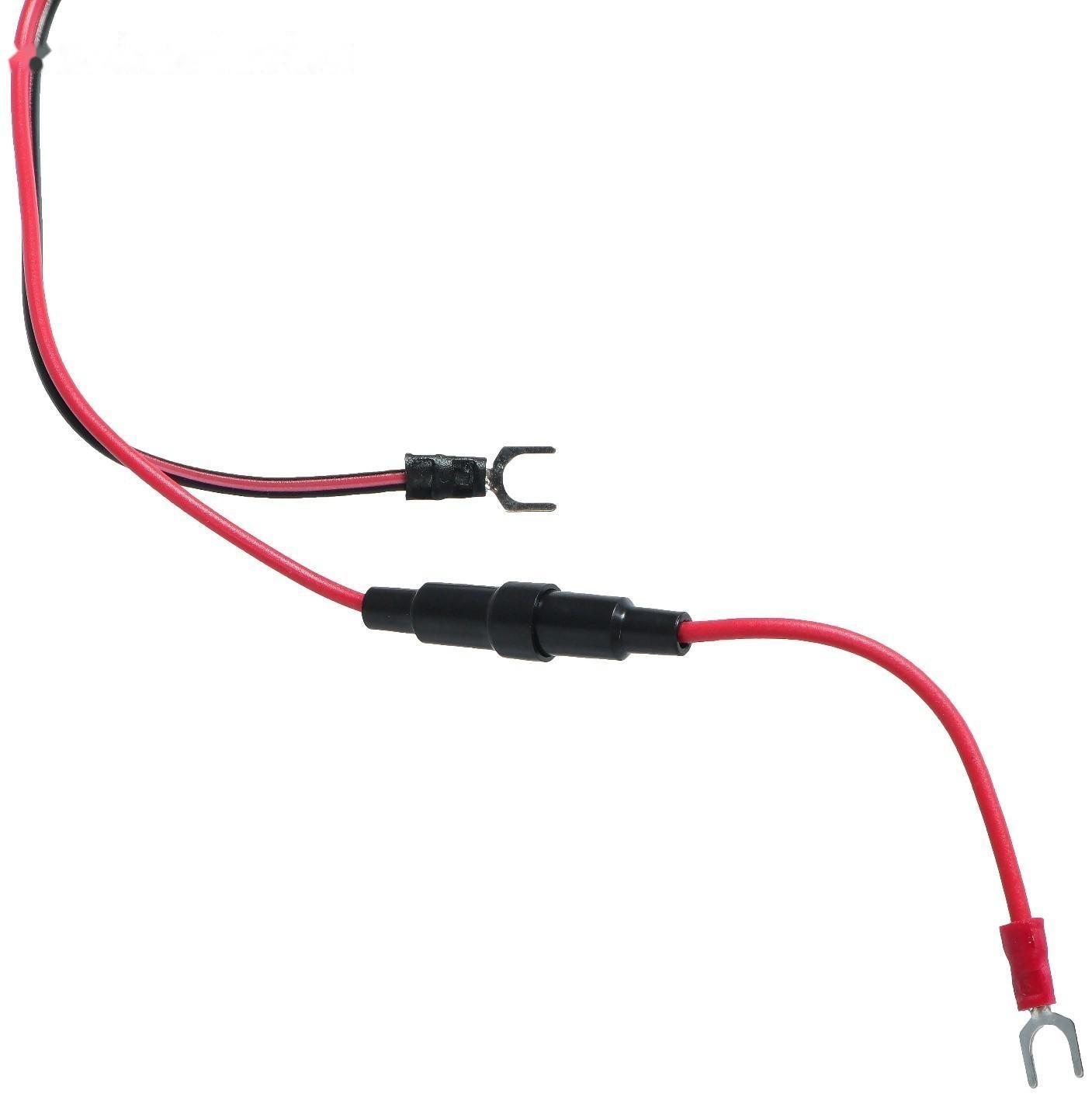 Зарядное устройство с тумблером на руль мотоцикла, USB + прикуриватель, провод 120 см