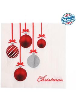 Салфетки бумажные «Украшения», 33х33 см, набор 20 шт.