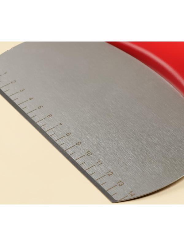 Шпатель кондитерский с размерной линейкой, 16×11,7 см