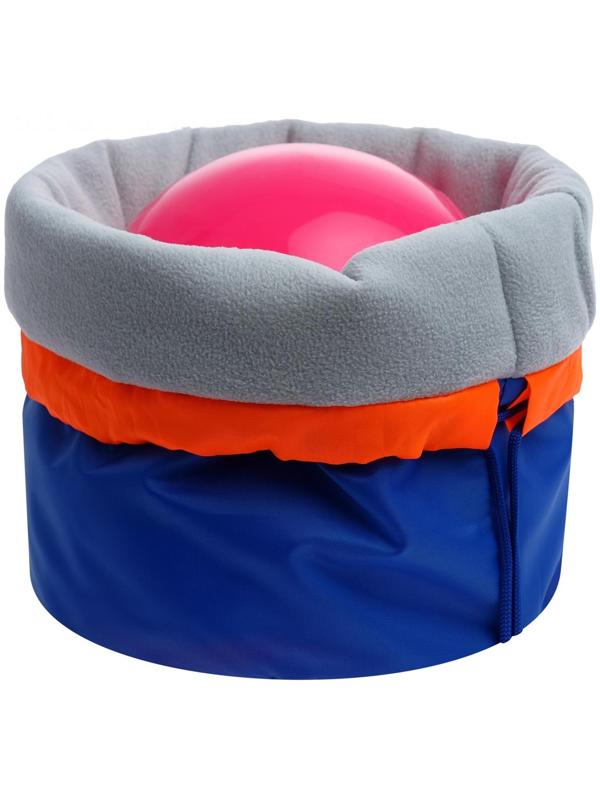 Чехол для мяча гимнастического утеплённый, цвет синий