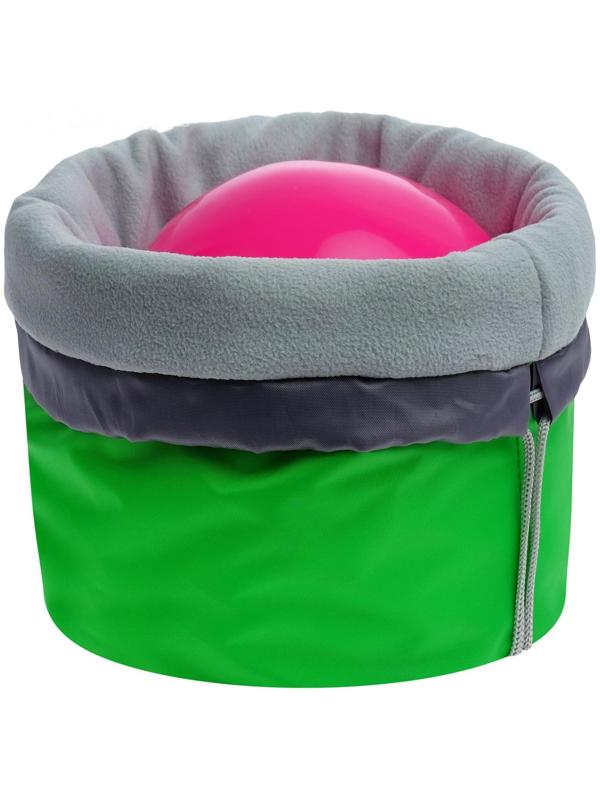 Чехол для мяча гимнастического утеплённый, цвет салатовый